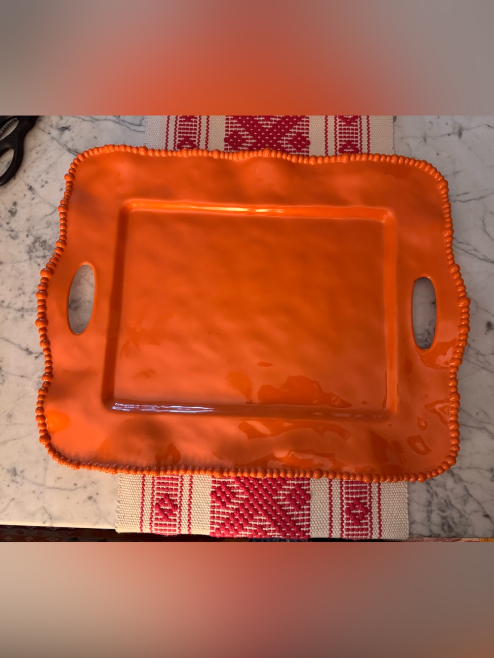 Beatriz ball alegria melamine tray, EUC